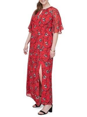 Junarose Plus Miriaz Short-sleeve Maxi Dress