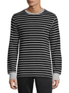 Polo Ralph Lauren Lightweight Waffle Folded Stripe Sweater
