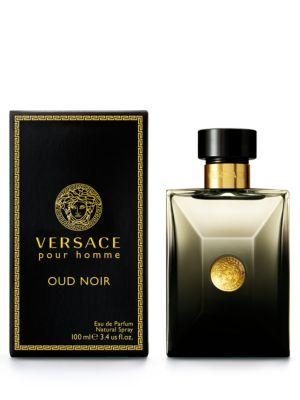 Versace Pour Homme Oud Noir Eau De Toilette/3.4 Oz.