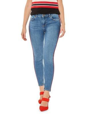 Dorothy Perkins Side Striped Stretch Jeans