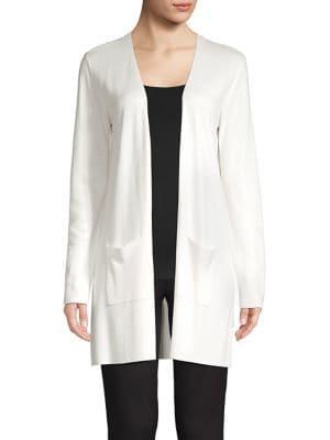 Joseph A Classic Open-front Cardigan