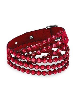 Swapower Red Swarovski Crystal Convertible Bracelet