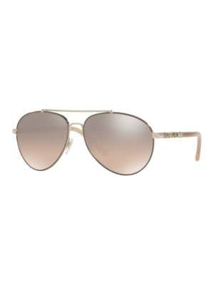 Burberry Be3089 58mm Pilot Sunglasses