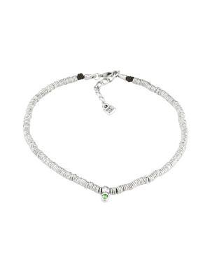 Uno De 50 Swarovski Crystal And Silver Necklace