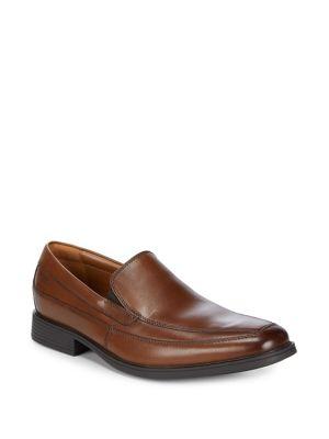 Clarks Tilden Leather Loafers