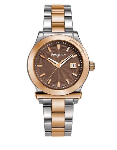 Ferragamo Two-tone Stainless Steel Bracelet Watch