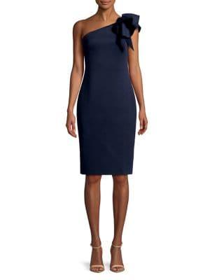 Eliza J One-shoulder Sheath Dress