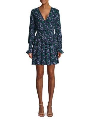 Michael Michael Kors Boho Tiered Blouson Mini Dress