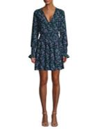 Michael Michael Kors Boho Tiered Blouson Mini Dress