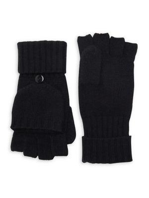 Lord & Taylor Fingerless Cashmere Gloves