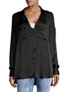Free People Starry Dreams Oversized Blouse