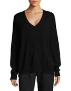 Lord & Taylor Cashmere V-neck Pullover