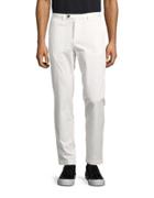 Brooks Brothers Red Fleece Solid Straight-fit Pants