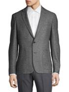 Michael Kors Textured Wool & Silk Sportcoat
