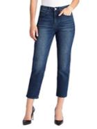William Rast So Cheeky Straight High Rise Jeans