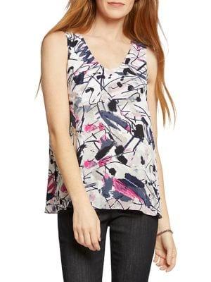 Nic+zoe Graffiti Femme Tank Top