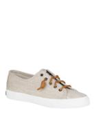Sperry Seacoast Linen Lace-up Sneakers
