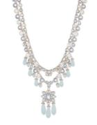 Marchesa Crystal Two-row Collar Necklace
