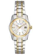 Bulova Ladies' Classic Two-tone Stainless Steel Watch,??8m105