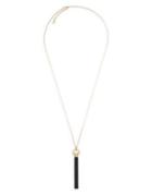 Michael Kors Cool And Classic Chain Tassel Necklace