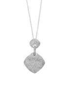 Effy Diamond & Silver Necklace