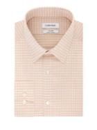 Calvin Klein Slim-fit Checkered Dress Shirt