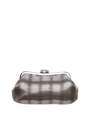 Nina Gadsden Jacquard Frame Convertible Clutch