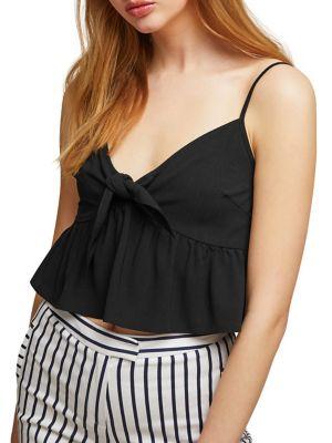 Miss Selfridge Tie-front Camisole