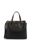 Kate Spade New York Small Hadley Road Dina Coated Leather Tote With Pouch