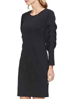 Vince Camuto Estate Jewels Petite Bubble Sleeve Shift Dress