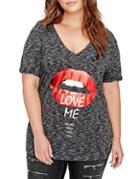 Addition Elle Love And Legend Lips Tee