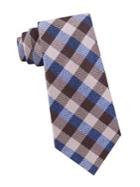 Michael Kors Tri-color Gingham Printed Tie