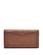 Fossil Caroline Leather Continental Flap Wallet