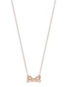 Ted Baker London Opulent Pave Bow Crystal Olessi Pendant Necklace