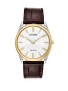 Citizen Stiletto Eco-drive Two-tone Stainless Steel Watch
