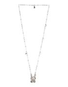 Bcbgeneration Faux Pearl And Crystal Long Pendant Necklace