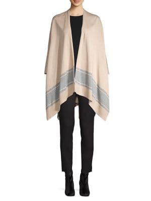 Calvin Klein Stripe Ruana