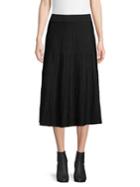 Nanette Lepore Metallic-embellished Pleated Skirt