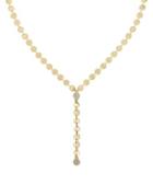 Laundry By Shelli Segal Crystal Pailet Y-necklace