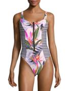 Body Glove Floral One-piece Swimsuit