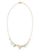Chan Luu Multi-stone And Sterling Silver Single Strand Necklace