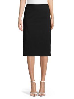 Lord & Taylor Velvet-trim Skirt
