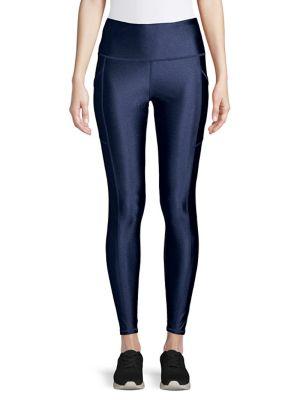 Marc New York Performance Mid-rise Shiny Leggings