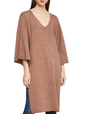 Bcbgmaxazria Valentin Wool Blend Flared-sleeve Tunic