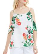 Vince Camuto Tropical Printed Blouse