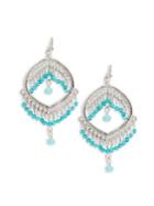 Design Lab Lord & Taylor Turquoise Beaded Drop Earrings