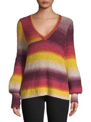Kensie Ombre Striped Sweater