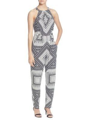 Catherine Catherine Malandrino Fran Printed Jumpsuit
