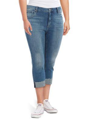 Lucky Brand Plus Emma Crop Jeans