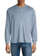 Lord Taylor Long-sleeve Printed Henley